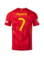 Spanien Alvaro Morata #7 Heimtrikot EM 2024 Kurzarm